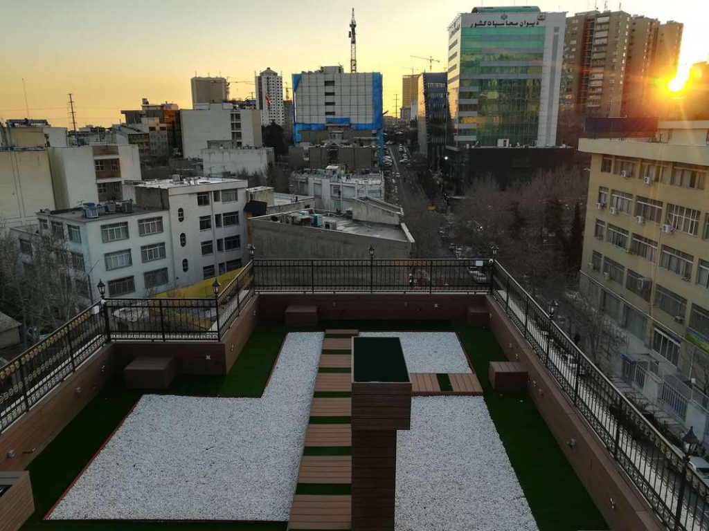 استفاده از پشت بام